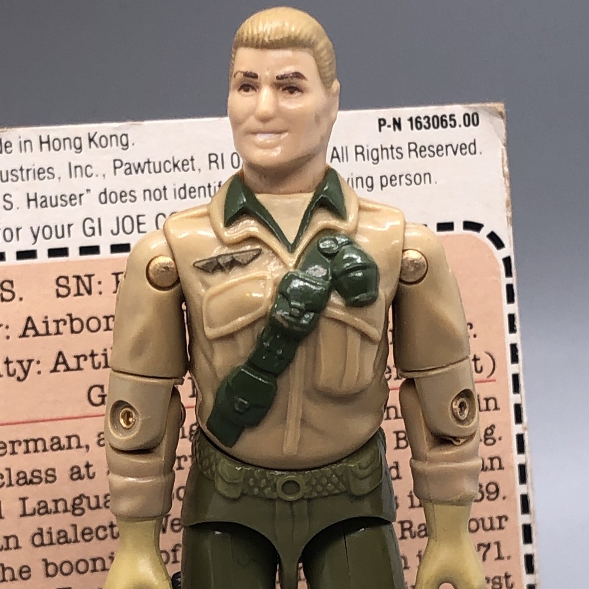 Vintage Hasbro GI Joe Duke Complete Cobra Action Figure 1983