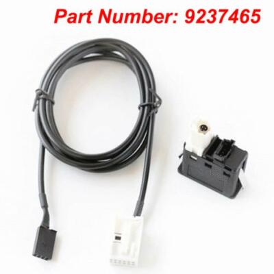 AUX/USB Plug Switch Audio Adapter Cable For BMW E60 E63 E64 E66 E81 E82 ...