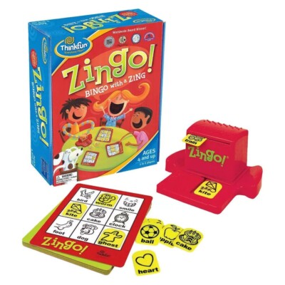 Zingo! ''Bingo with a Zing'' Kids/ Family Board Game by Thinkfun New
