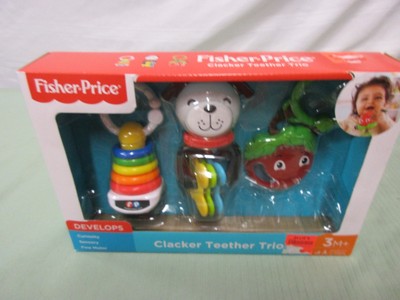 fisher price clacker teether trio