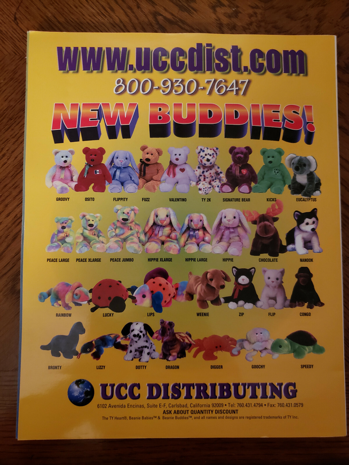 Mary Beth's Bean Bag World Monthly - TY Beanie Babies Magazine - April 2000 - Picture 2 of 2