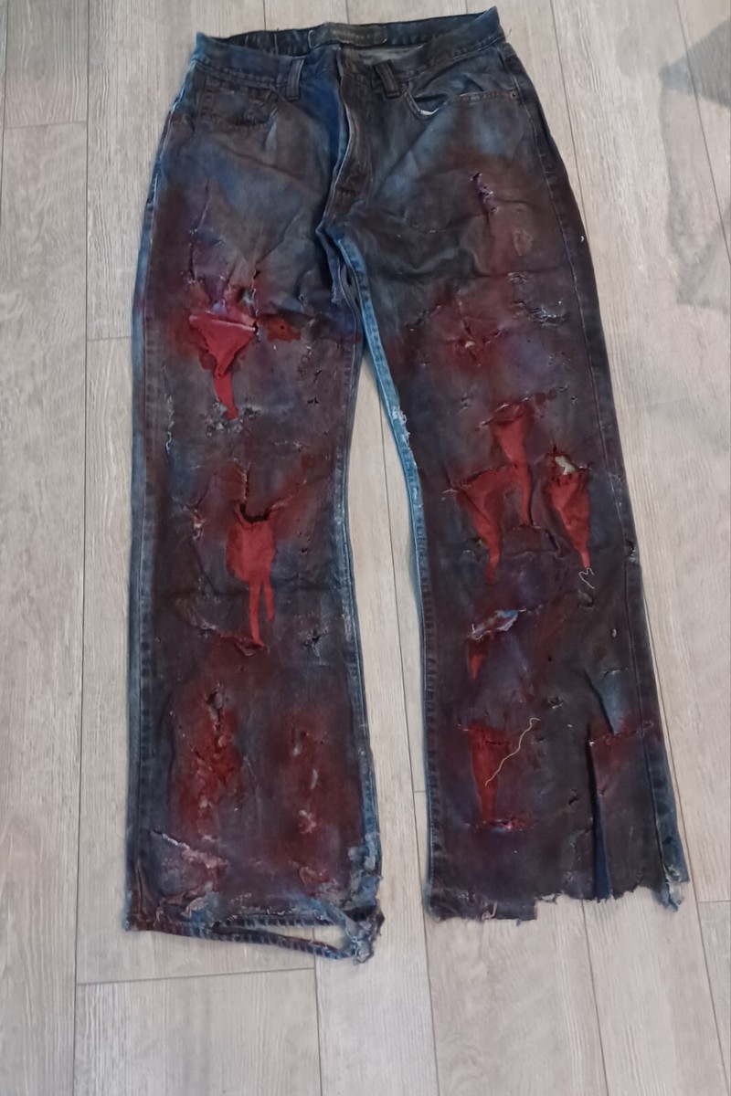 HALLOWEEN Costume Pants Zombie, freddie,killer,Vampire,Evil Clown, Butcher shop