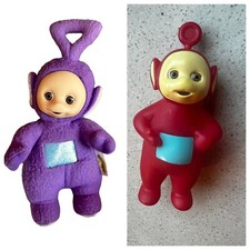 Teletubby Toys Red Tinky Winky  Po Purple Plush Eden Hasbro Original 1998