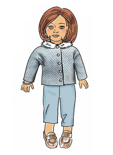 Butterick SEWING PATTERN B6645 Retro 1960s Dolls Clothes For 18" Dolls - Picture 9 of 11