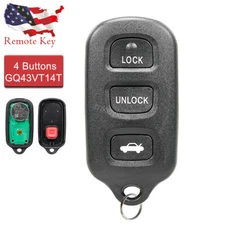 For 2002 2003 2004 2005 2006 Toyota Camry Car Remote Keyless Entry Key Fob