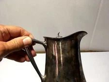 VINTAGE SHEFFIELD INDIVIDUAL TEA POT SILVER PLATED CREAMER SYRUP L.B.S. 1250