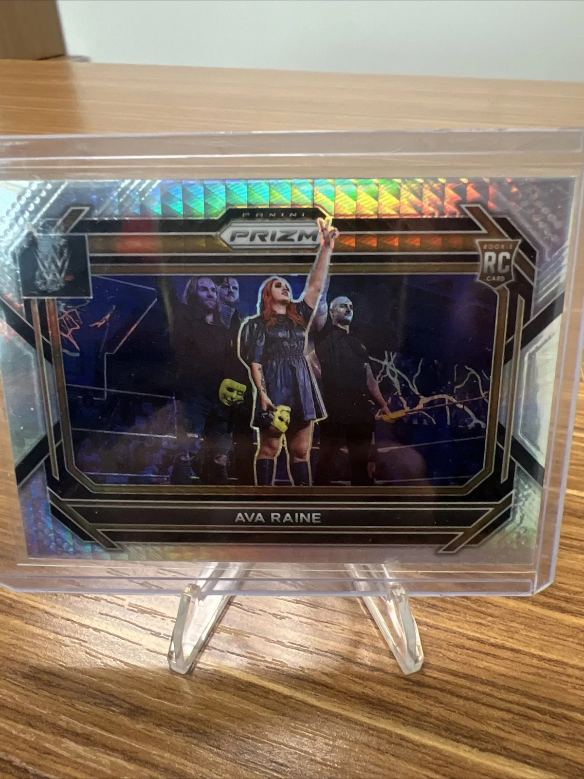 2023 PANINI PRIZM WWE WRESTLING SILVER HYPER PRIZM AVA RAINE #56