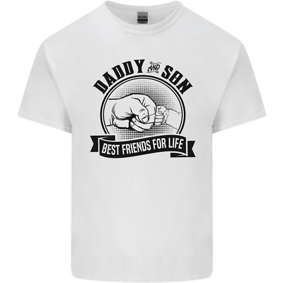 Papa & Sohn Beste Freunde Vatertag Herren Baumwolle T-Shirt Tee Oberteil