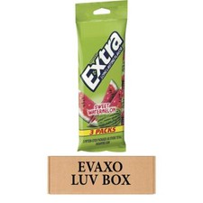 Extra Sugar Free Gum Sweet Watermelon, 15 Count Sticks Pack of 20