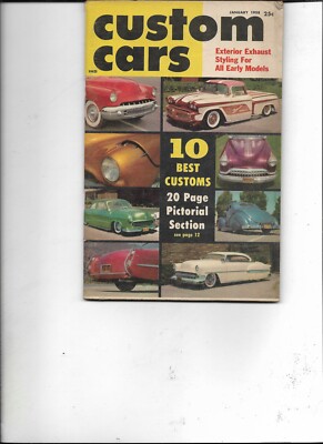 カーマガジン ようじ CUSTOM CARS MAGAZINE---JANUARY 1958 | eBay