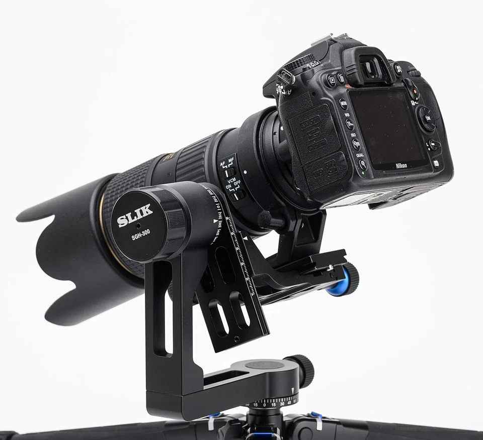 Slik SGH-300 Quick Release System Compact Gimbal Tripod Head Camera Stabilizer - Image 2 of 4