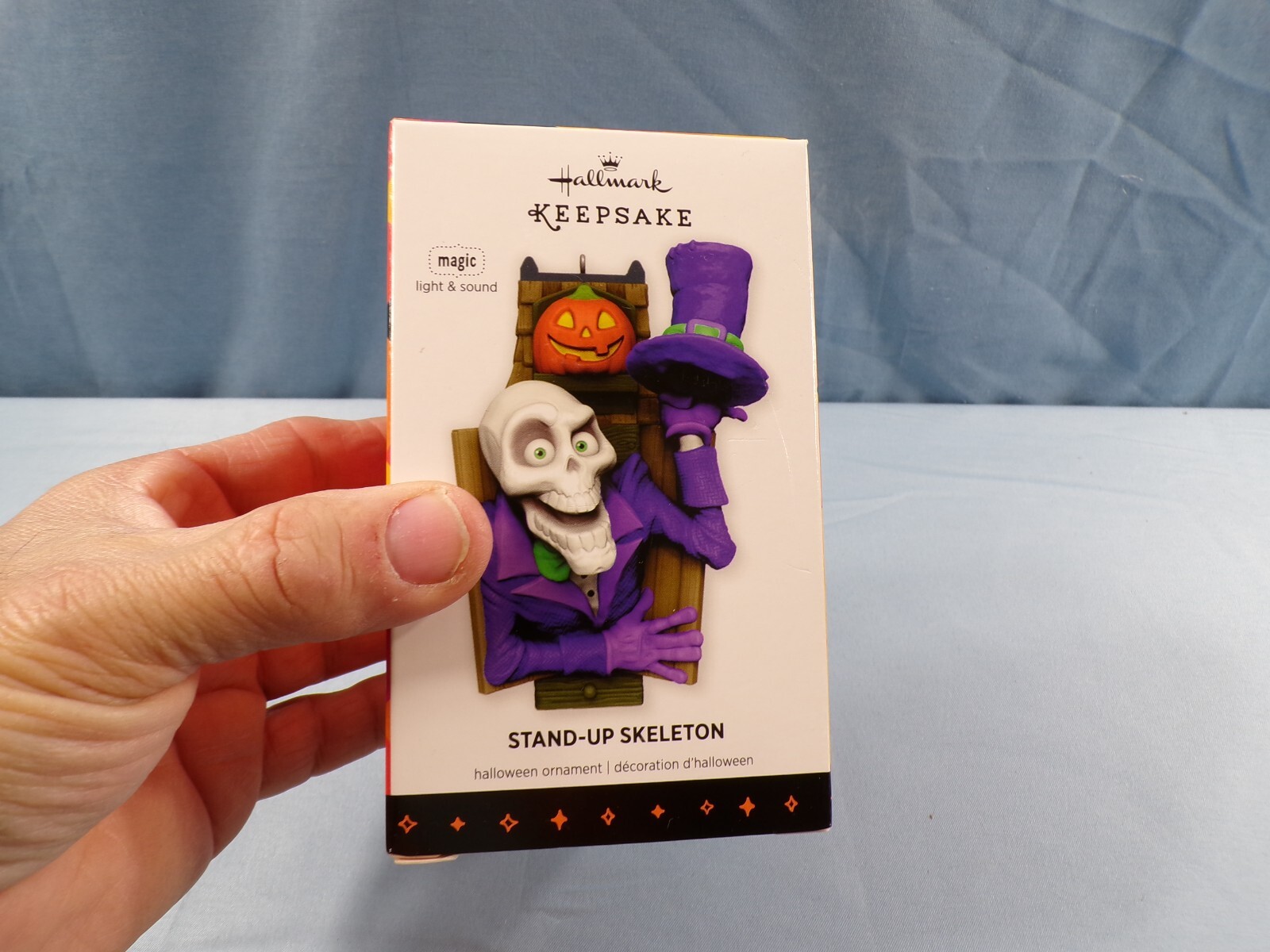 Hallmark Halloween Ornament 2013 StandUp Skeleton NIB eBay