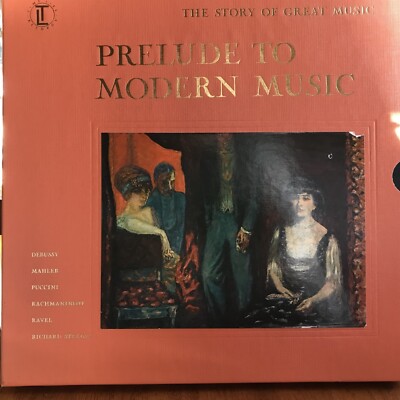 Great Music Time Life Prelude Modern Music VG+ 4LP Listening Guide PET RESCUE