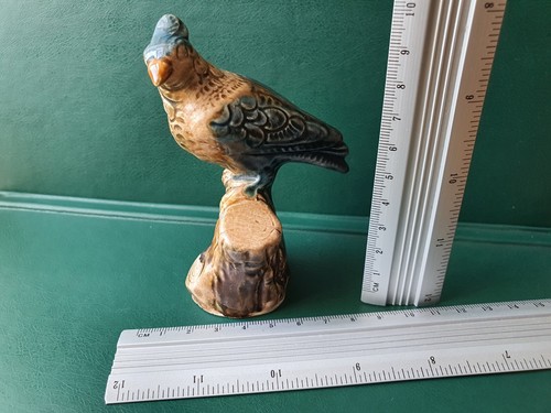 VERY RARE Ceramic Figurine of the USSR Period. "BIRD". Majolica Ukraine 1960 - Picture 10 of 10