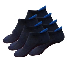 7 pair Mens Low Cut Ankle Athletic Cotton Breathable Running Sport Sneaker Socks