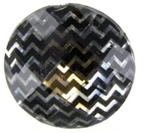 Sewology Gem Buttons Assortment - Chevron Clear