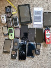 Random Lot Of Cell phones: Blackberry Samsung Kindle more For Parts 5 