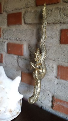 Drachen Schwert Bronze Herrscher der Meere Symbol Kunst Handarbeit Unikat Bali