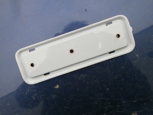 VW Käfer Blindblende für Radioschacht original gebr. 1967 L595 Fontanagrau