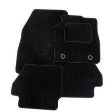 Tailored For Toyota Auris 2007-2012 - Black Carpet Car Floor Mats Black Edging
