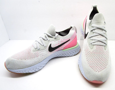 Nike Epic React Flyknit Pink Beam Sneakers-AQ0070-007-Women's Sz 10.5-EUC