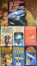 7 Poul Anderson Paperbacks - See Description For Titles