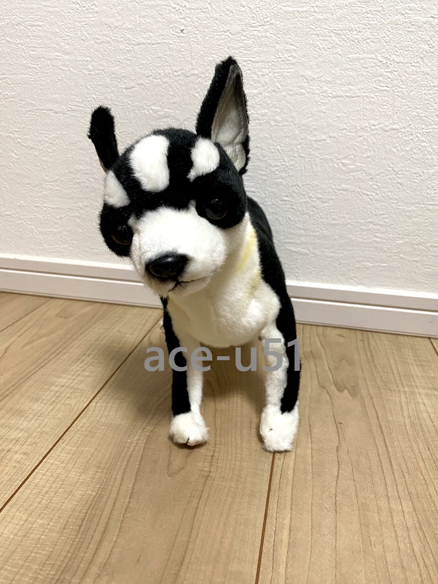 Black and white on sale chihuahua stuffed animal