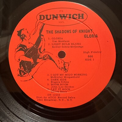 The Shadows Of Knight Gloria Vinyl Record LP Music On Vinyl 180g