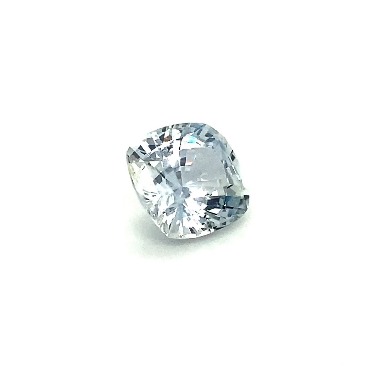 White Sapphire Gemstone Natural White Sapphire Certified 7.54