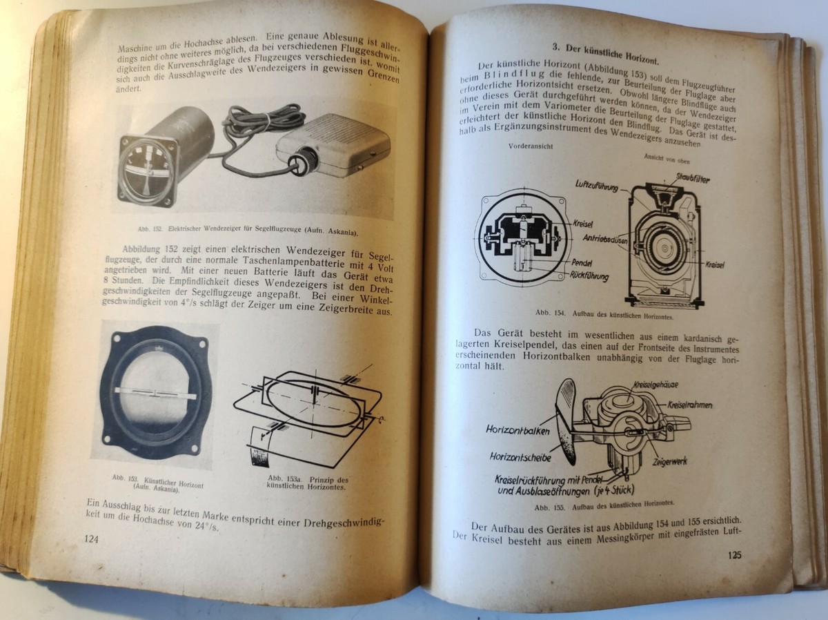 Helmut Bürkle - Luftfahrt Lehrbücherei - Instrumentenkunden 1940