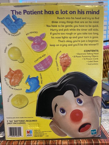 Vintage Operation Brain Surgery Game Electronic Talking Working Complete - Picture 3 of 3