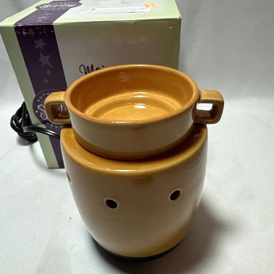 Scentsy Maize Ceramic Electric Wax Melt Warmer Large Southwestern Fall Cozy - Image 3 of 4
