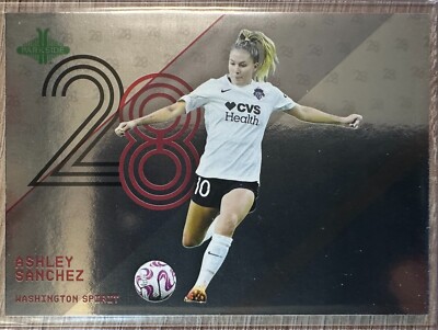ASHLEY SANCHEZ 2023 PARKSIDE NWSL VOLUME 2 SSP TEAM 2028 #10 /100 SPIRIT!