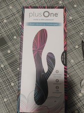 Plus One Dual Vibrating Massager Passion Pink 6704