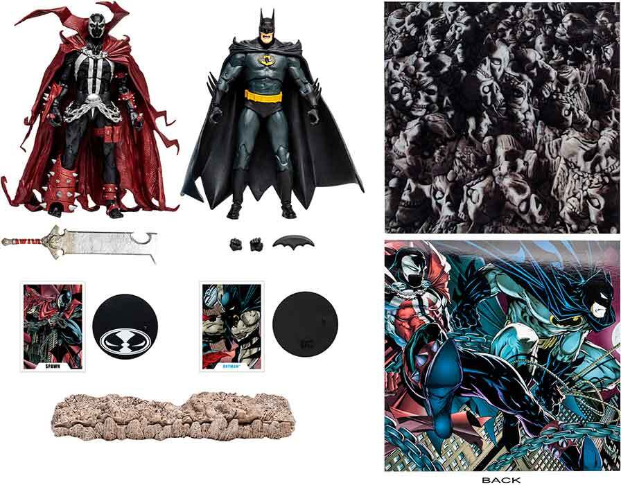 DC MULTIVERSE Batman & Spawn フィギュアセット 8d772e46-1db3-4b2a-bf2c-