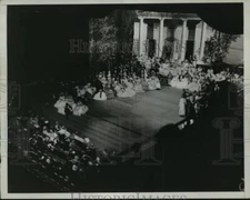 1935 Press Photo New York General View of Opera Ball NYC - neny10786