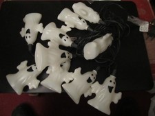Halloween light set of 10 ghosts NICE works