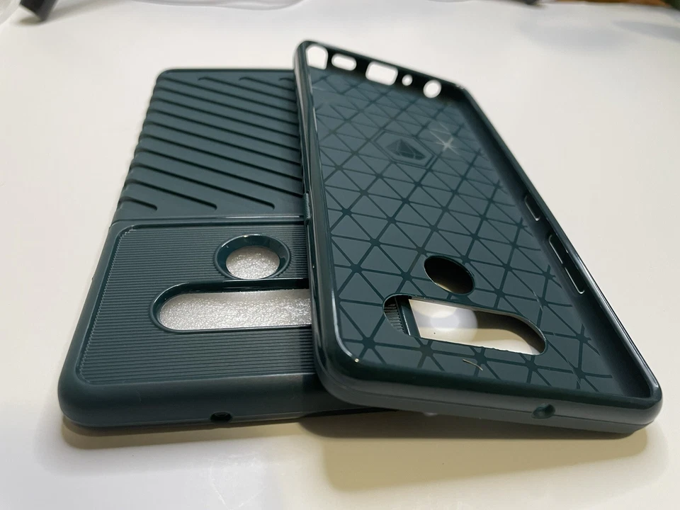 LG Stylo 6 Sleek and Unique Shockproof Heavy-Duty Green Cell Phone Case  - Image 4 of 4