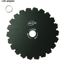 8"x 22 Teeth Brush Cutter Trimmer Blade with 1" (25mm) or 20mm arbor Washer