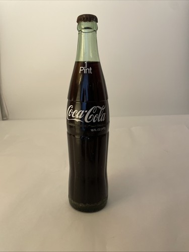 Vintage Coca-Cola Glass 1 Pint Bottle (Unopened) (RARE) *50+ Yrs Old* - Picture 7 of 10