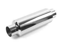 2 Inch Inletoutlet Exhaust Muffler Universal Resonator With 16 Whole Length 2 Inch Inletoutlet Exhaust Muffler Universal Resonator With 16 Whole Length