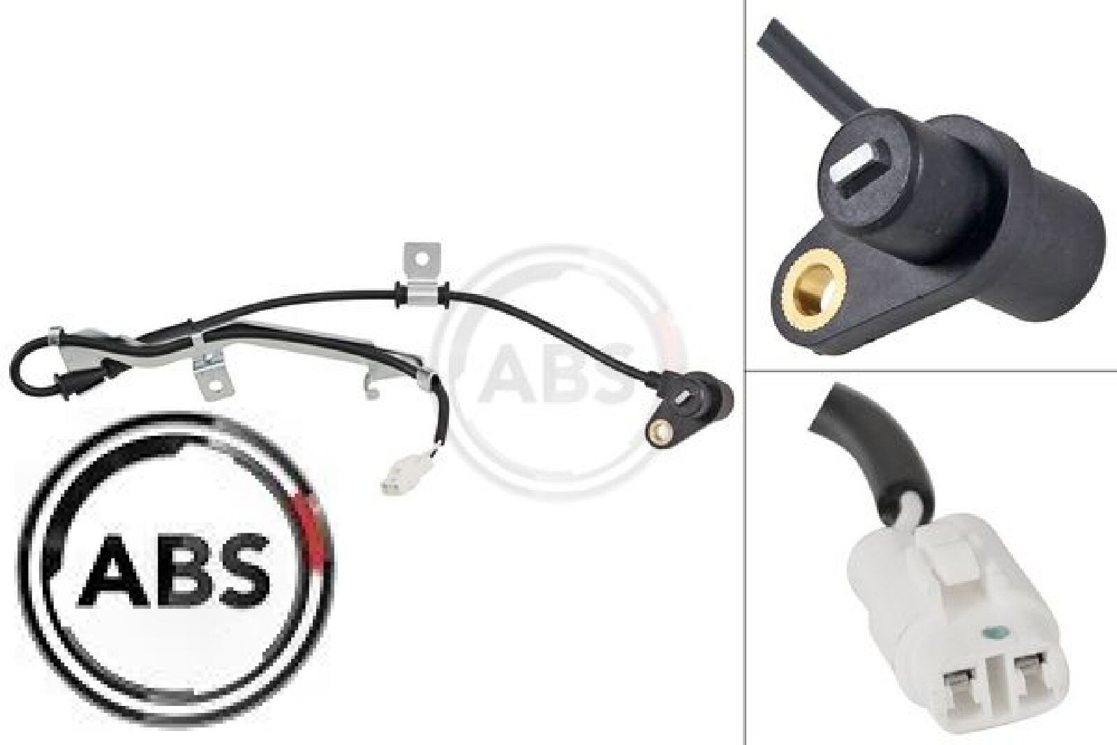 Sensor Raddrehzahl passiver Sensor 605 mm Kabel A.B.S. für SUZUKI ALTO - Bild 2