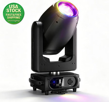 300W LED Moving Head Light Beam Wash GOBO 3In1 DMX512 Stage Lighting