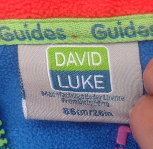 DAVID LUKE GIRL GUIDE HOODIE TOP 26'" - Picture 4 of 6