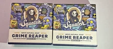 2 PACK - Dr. Squatch Grime Reaper Limited Edition Soap - Liquid Death