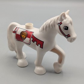 Lego Duplo Castle Treasure Attack 10569 Knights Horse Replacement Pieces Parts