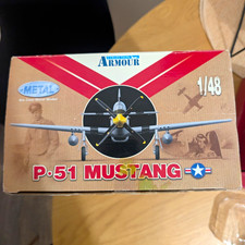 Collection Armour 98040 P-51 Mustang 1:48 Ridge Runner III USAAF WWII Aces Boxed