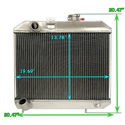 #ad Cooling Radiator fit Jeep Willys CJ2 CJ3 CJ 2A CJ 3A MB M38 1941 1952 1951 1950 $109.99
