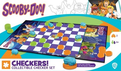 MasterPieces - Scooby-Doo! - Officially Licensed Checkers Board Game