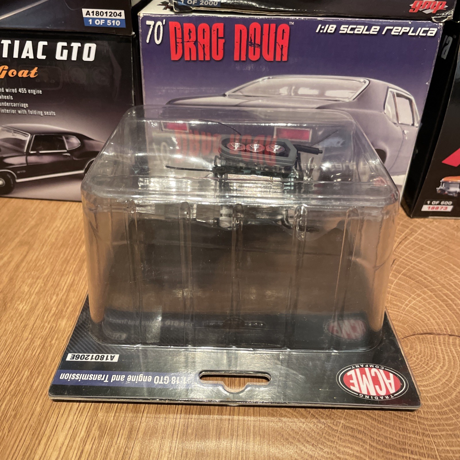 ACME 1/18 GTO Engine and Transmission A1801206E